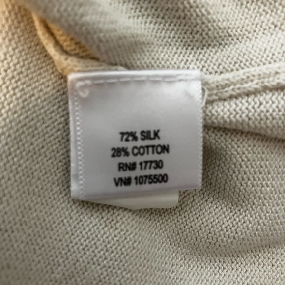 Vintage Isaac Mizrahi for Target Silk/Cotton Short Sleeve Sweater - Picture 8 of 9